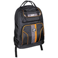 Tool Backpack, Black, Polyester, 35 Pockets
