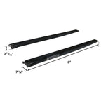 Greatbear 10ft Forklift Extensions 6” Wide Forks, 6600lbs Capacity (Pair)