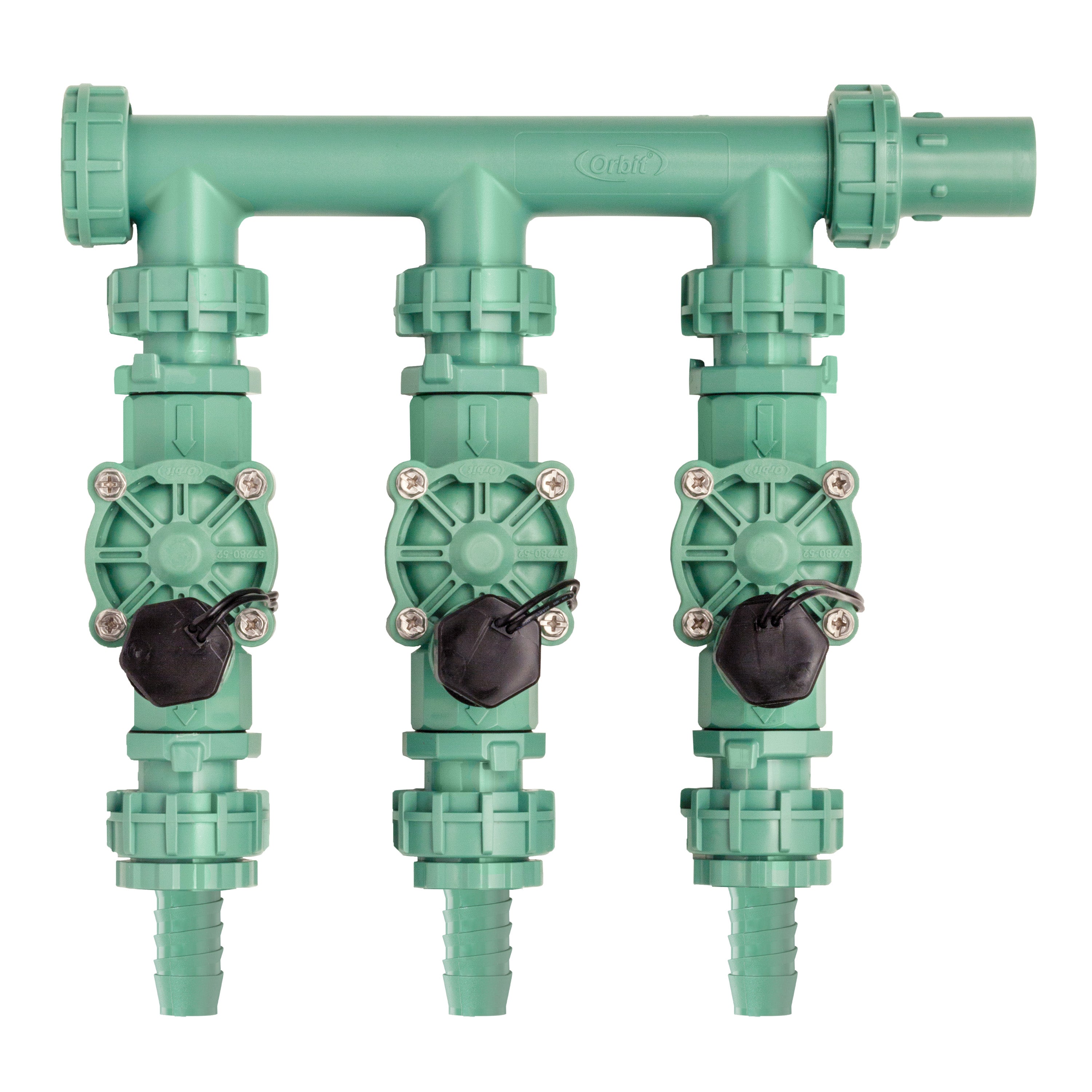 3-Valve Preassembled Manifold with HDPE Adapters 91207