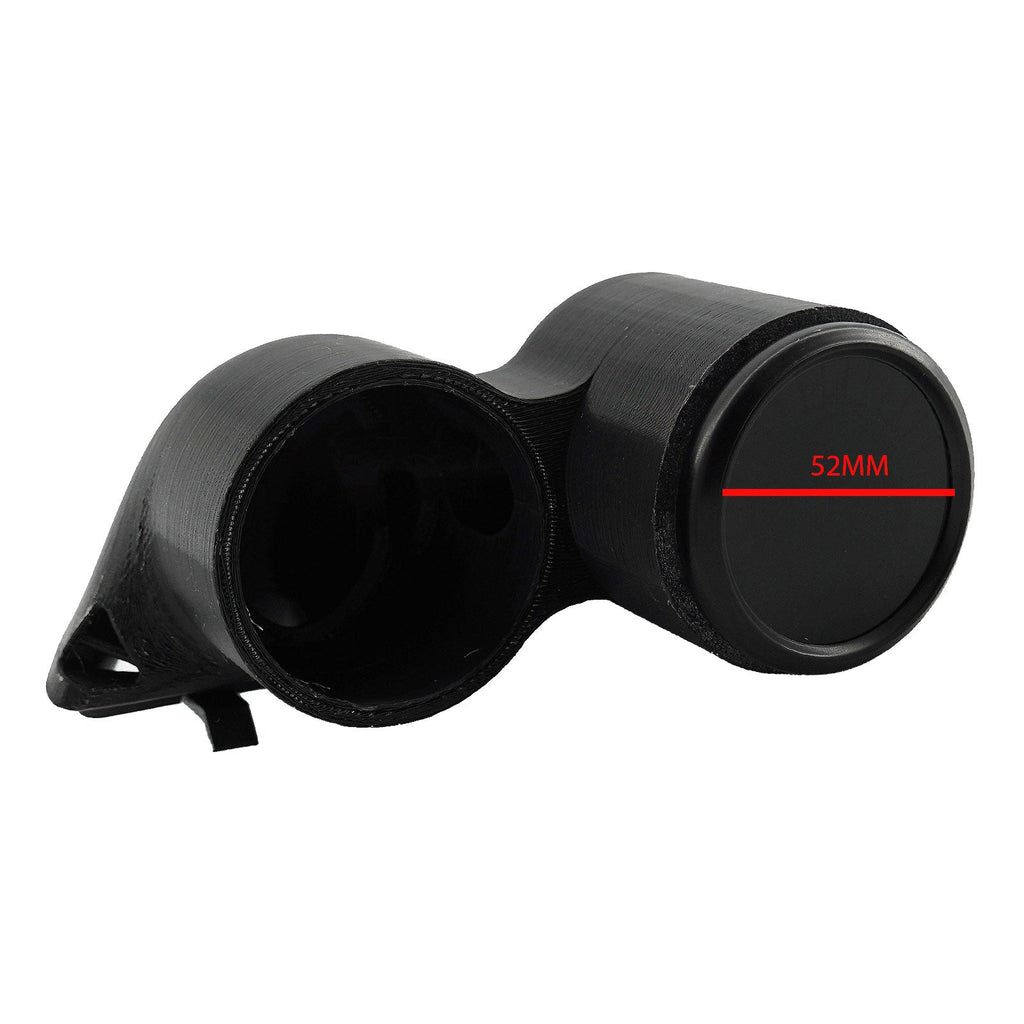 52MM Dual Gauge Pod Mount For 1992-1995 Honda Civic EG Functional Window Vent