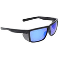 Swagger (SR2), Safety Glasses, Anti-Scratch, Blue Lens, Black Frame, Full-Frame