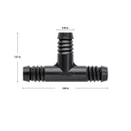 1/2" Barb Riser Flex Pipe Tee 94350
