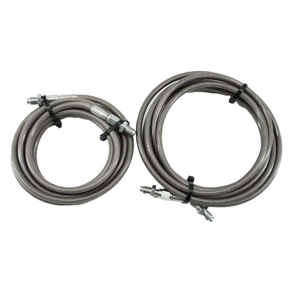 Front & Rear Brake Line Replacement Kit For 96-00 Honda Civic w/rear disc