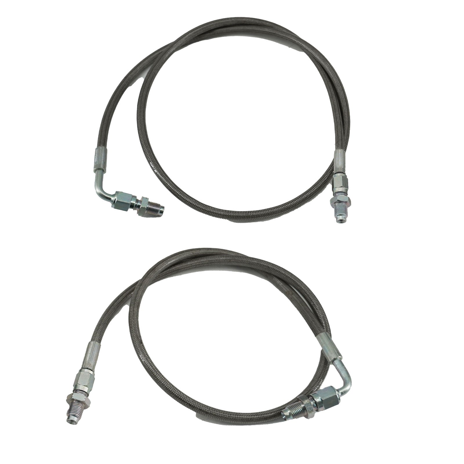 Stainless Rear Brake Line Replacement Kit For 96-00 Honda Civic w/rear drum