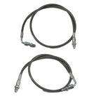 Complete Stainless Front Brake Line Replacement Kit For 92-95 Honda Civic EG