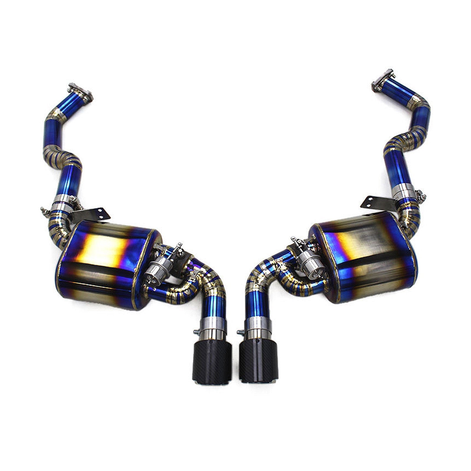Titanium Valved Catback Exhaust for Porsche Boxster S Cayman S 987 987.1