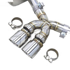 Stainless Valved Catback Exhaust for Porsche Boxster S Cayman S 987 987.1