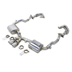 Stainless Valved Catback Exhaust for Porsche Boxster S Cayman S 987 987.1