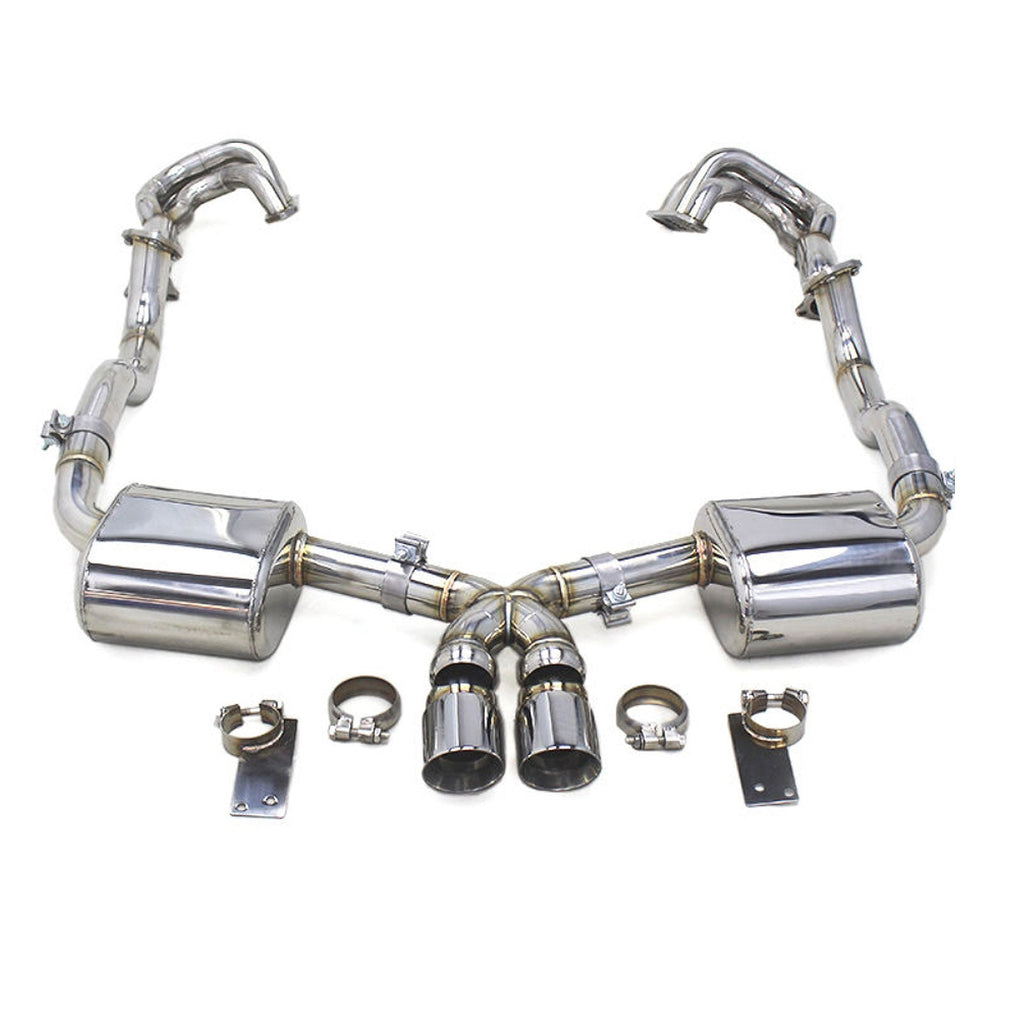 Stainless Valved Catback Exhaust for Porsche Boxster Cayman 981