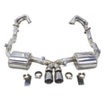 Stainless Valved Catback Exhaust for Porsche Boxster Cayman 981