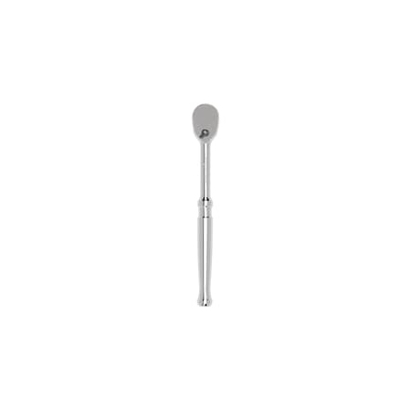 3/8 in Drive 90 Geared Teeth Pear Hand Ratchet, Polished