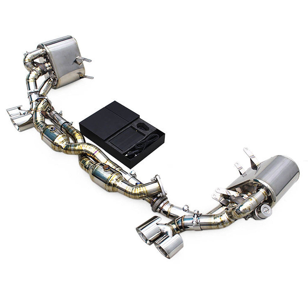 Titanium Valved Catback Exhaust for Porsche 911 997.1 997.2 Carrera 4S