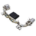 Titanium Valved Catback Exhaust for Porsche 911 997.1 997.2 Carrera 4S