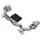 Titanium Valved Catback Exhaust for Porsche 911 997.1 997.2 Carrera 4S