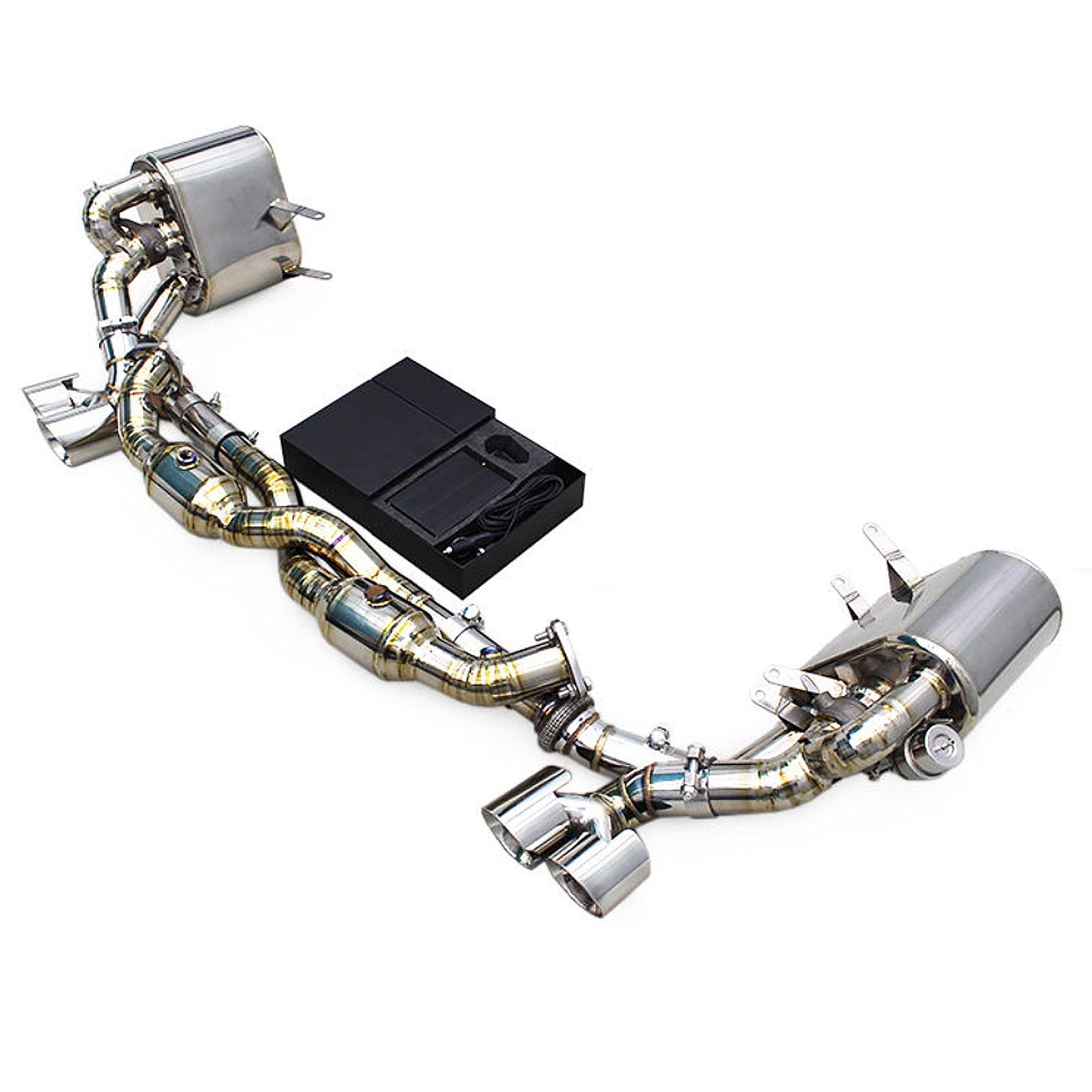 Titanium Valved Catback Exhaust for Porsche 911 997.1 997.2 Carrera 4S