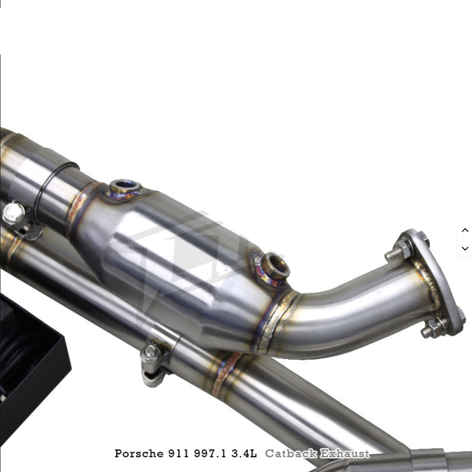 304ss Valved Catback Exhaust for Porsche 911 997.1 997.2 Carrera 4S