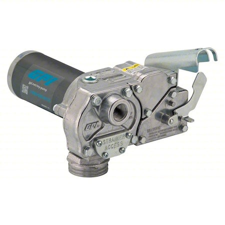 Electric Drum Pump, Aluminum, 12 V DC