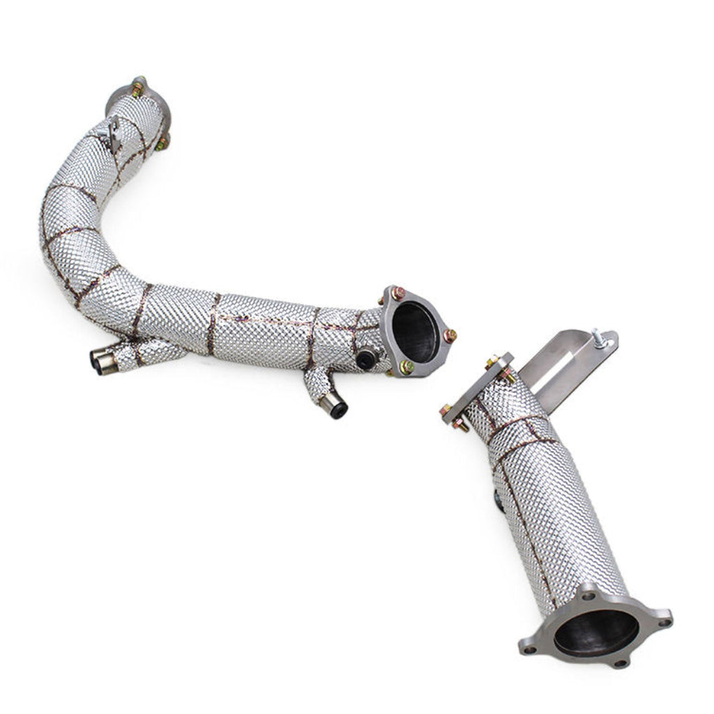 Catless High Flow 304 Stainless Exhaust Downpipe for Audi A5 2.0T