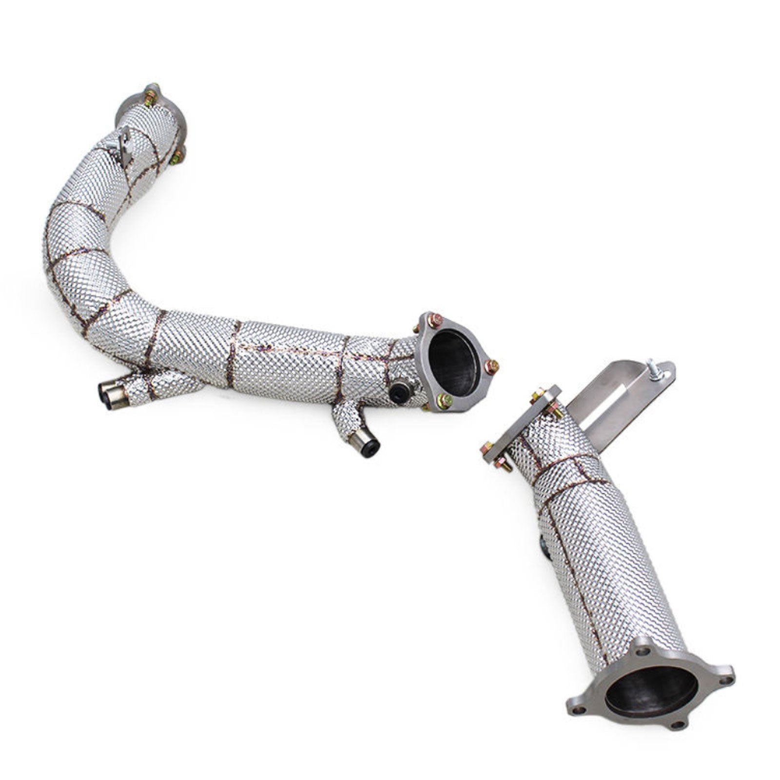 Catless High Flow 304 Stainless Exhaust Downpipe for Audi A5 2.0T