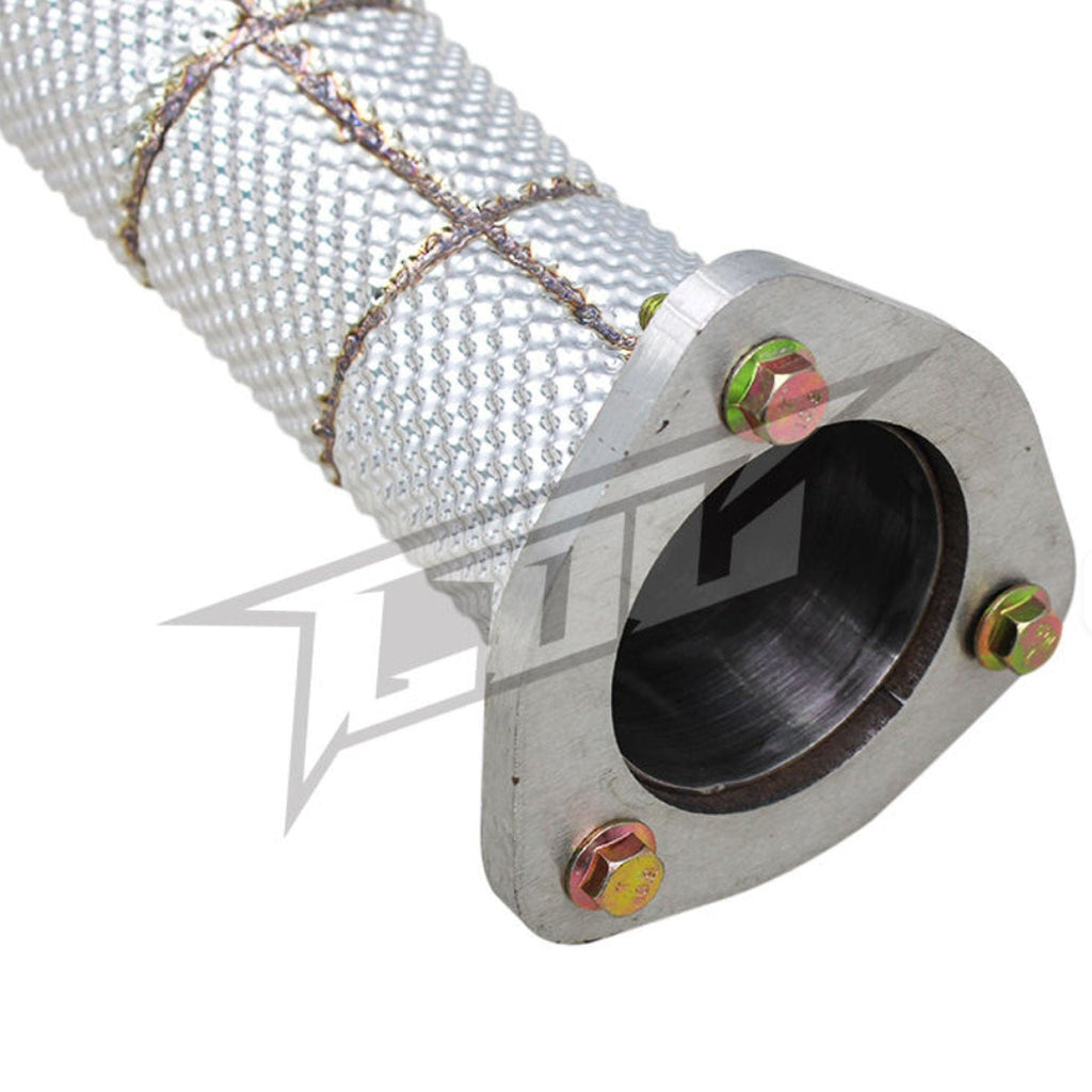 Single Catless High Flow Stainless Exhaust Downpipe for A4 A5 Q5 B9.5 2.0T