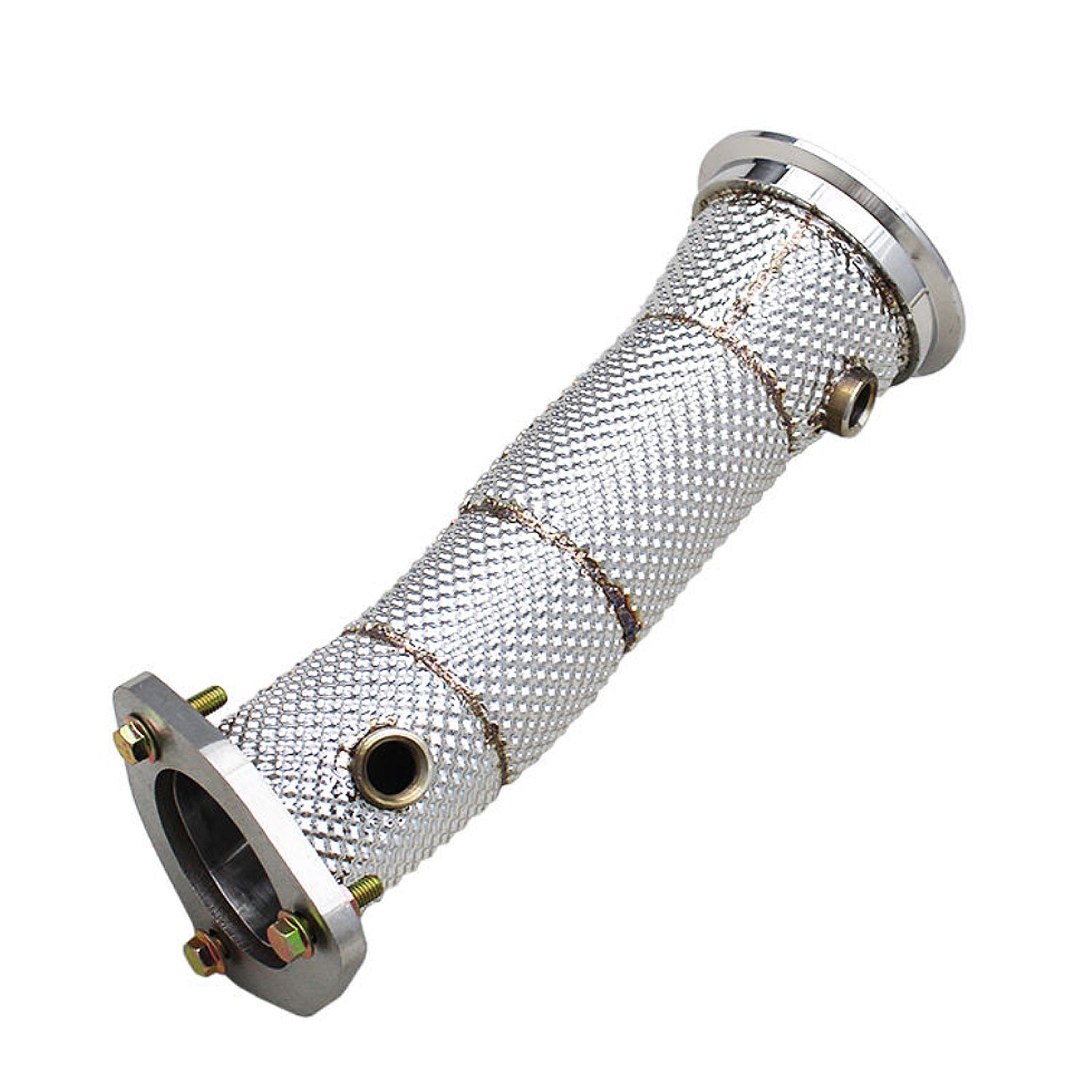 Single Catless High Flow Stainless Exhaust Downpipe for A4 A5 Q5 B9.5 2.0T