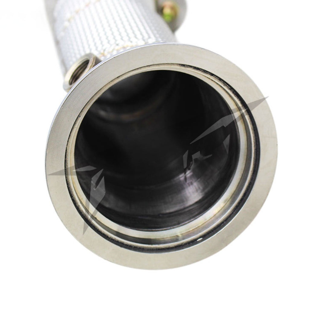 Single Catless High Flow Stainless Exhaust Downpipe for A4 A5 Q5 B9.5 2.0T