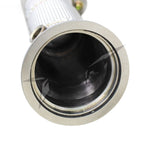 Single Catless High Flow Stainless Exhaust Downpipe for A4 A5 Q5 B9.5 2.0T