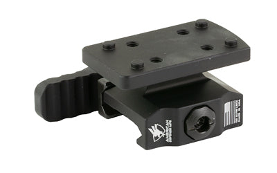 American Defense Mfg. Lightweight TR |  Quick Detach Mount |  Co-Witness |  RMSc Footprint |  Anodized Finish |  Black