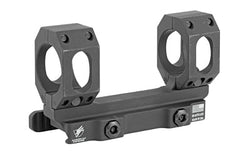 American Defense Mfg. AD-RECON-S Scope Mount |  Dual Quick Detach |  Vertical Spit Rings |  30MM |  Standard Height |  Black