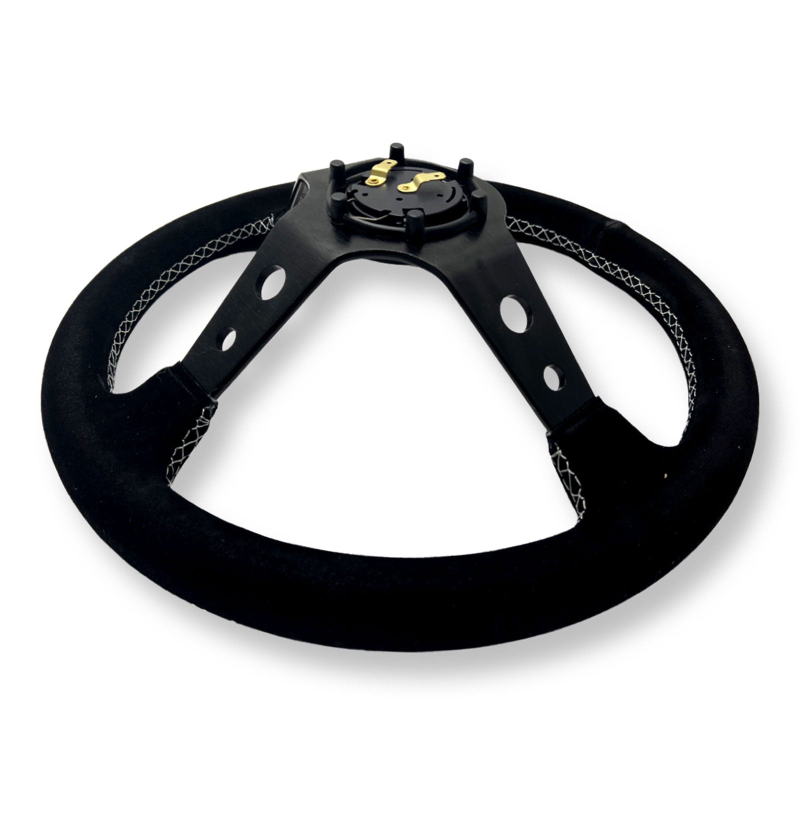 350mm Steering Wheel + Short Hub Adapter Kit For Mazda Miata RX-7 RX-8 MX-3 MX-6