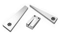 Arisaka Defense Optic Leveler Combo -  Three Piece Optic Leveling Tool -  Clear Anodized Aluminum Finish
