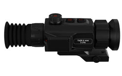ATN Corp ThOR 6 Mini |  Thermal Rifle Scope |  3-24X Magnification |  50mm Objective |  Multiple Reticles |  Black |  Includes Carry Case and Charging Cable