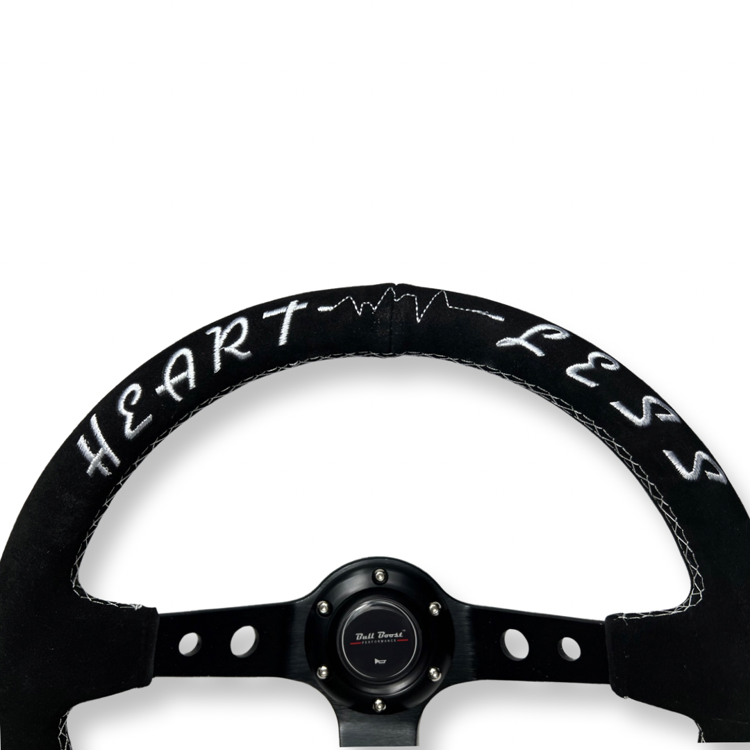 Suede Steering Wheel + Hub Adapter Kit For Subaru Impreza WRX STI Legacy Eclipse