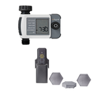 B-hyve XD Bluetooth 1-Outlet Hose Faucet Timer with B-hyve Flood Sensors 71103