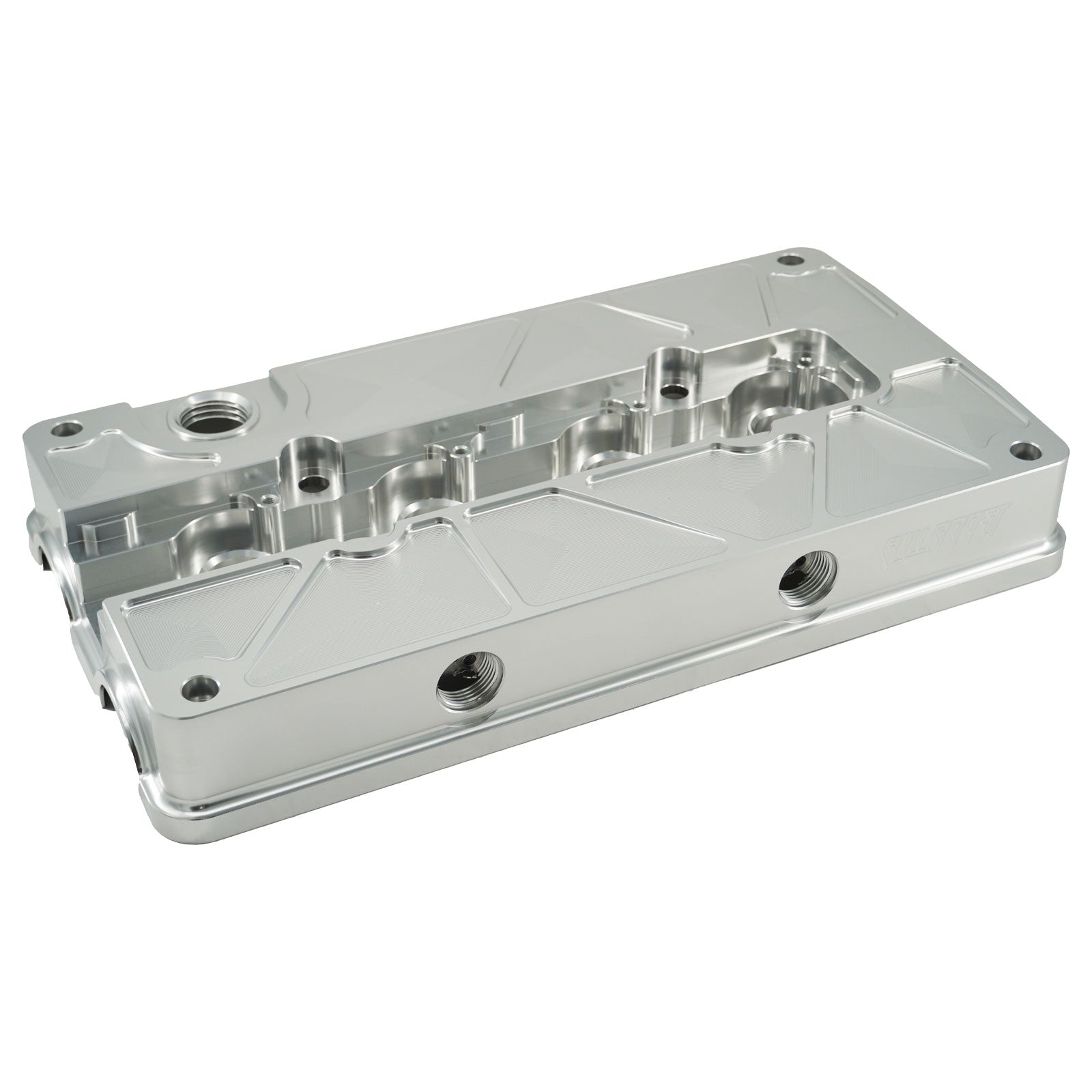 Billet B Series Vented Valve Cover Baffle B16 B18 AN10 For Honda Acura DOHC Vtec