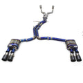 Titanium Valved Catback Exhaust System for Audi B9 S4 S5