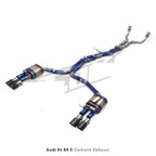 Titanium Valved Catback Exhaust System for Audi B9 S4 S5