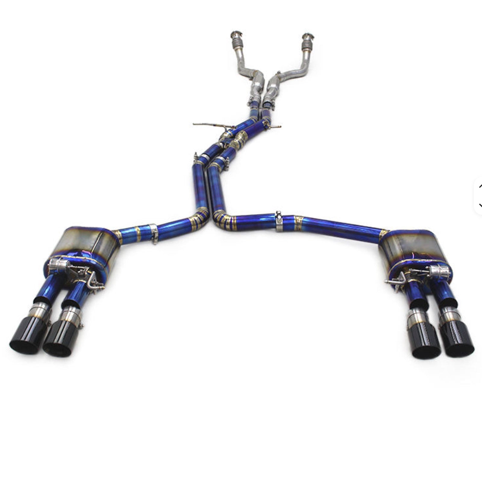 Titanium Valved Catback Exhaust System for Audi RS4 RS5 B9 B9.5 2.9T