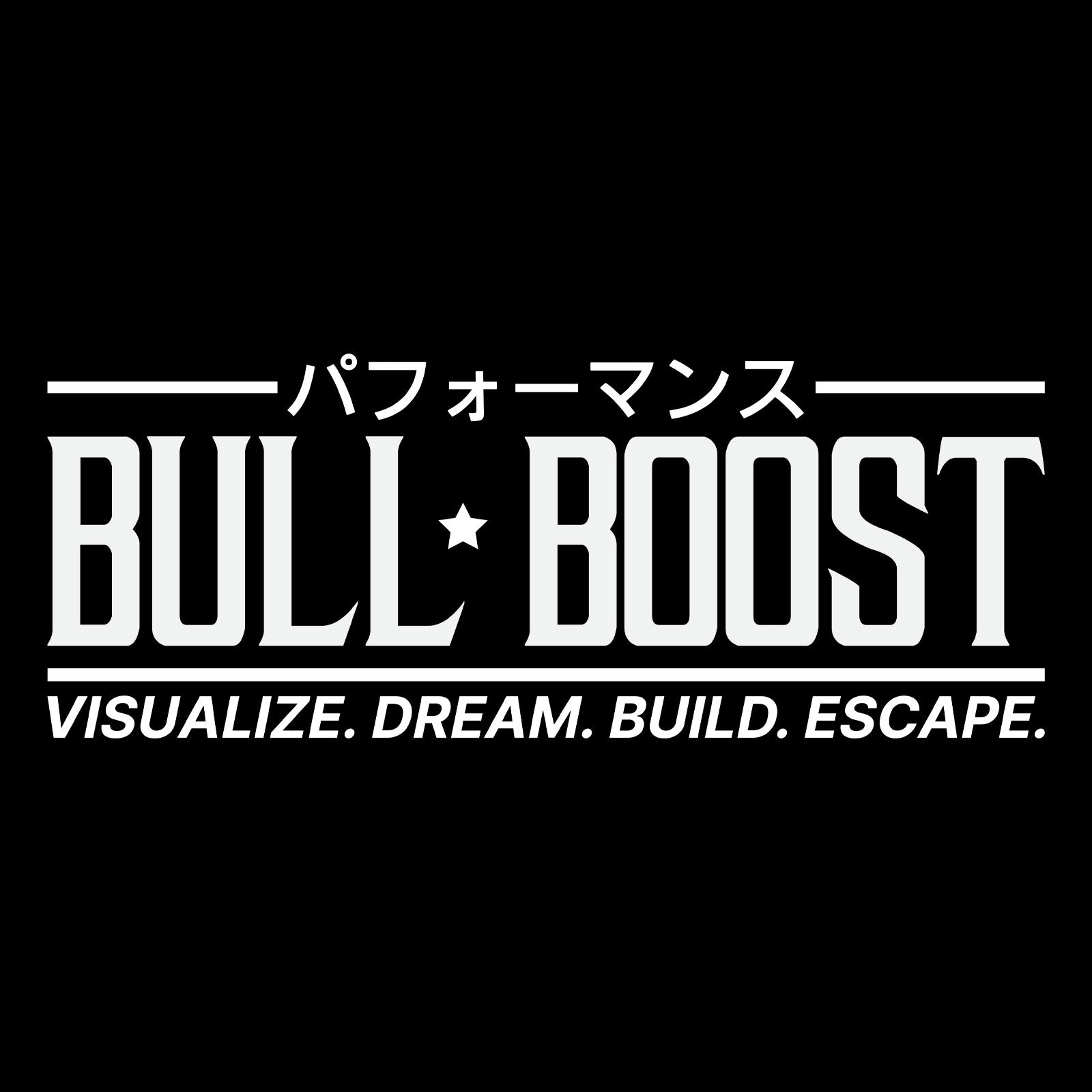 Bull Boost Visualize Vinyl Window Sticker