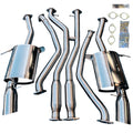 Stainless Full Catback Exhaust Muffler For BMW 335i E90 E92 07-10 N54 Polished