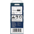 BOSCH 85225MC 3/8 In. x 1 In. Carbide Tipped 2-Flute Straight Bit (Router Bit)