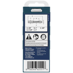 BOSCH 85245SMC 3/8 In. x 1 In. Carbide-Tipped Single-Flute Shear Angle Pilot Panel Router Bit