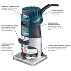 BOSCH PR20EVS 120V Variable-Speed Palm Router