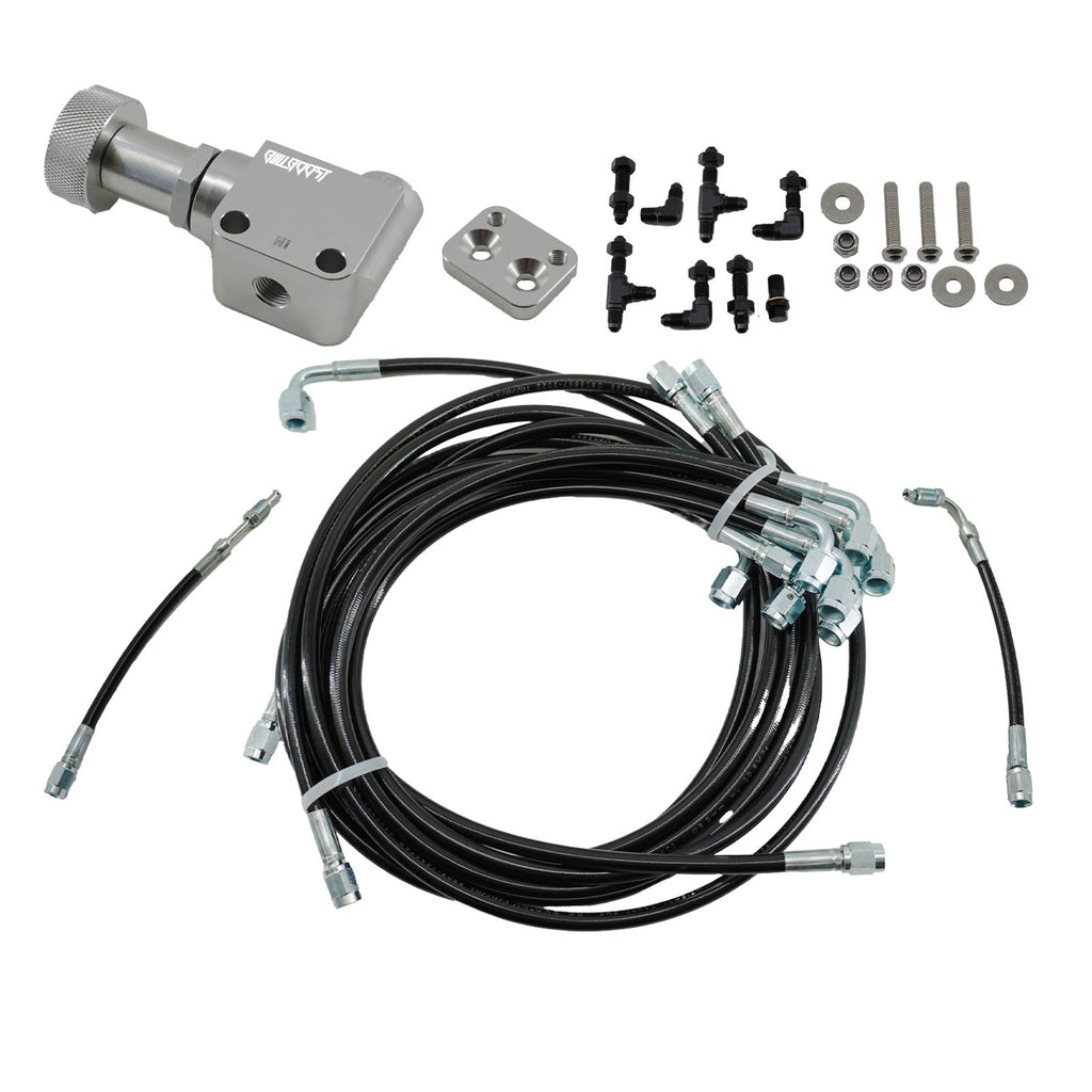 Interior Brake Line Tuck Kit Prop Valve for Honda Civic EG Del Sol Acura Integra