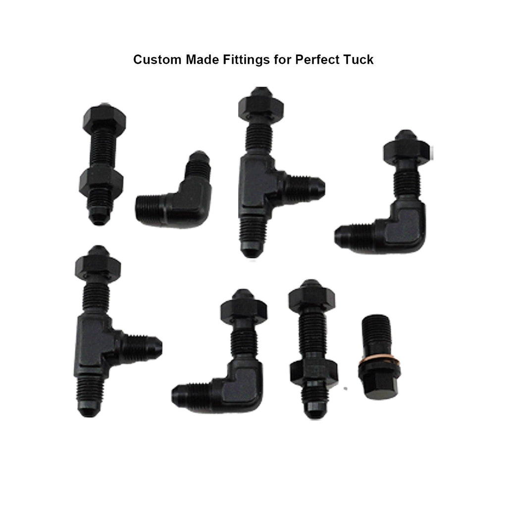 Interior Brake Line Tuck Kit Prop Valve for Honda Civic EG Del Sol Acura Integra