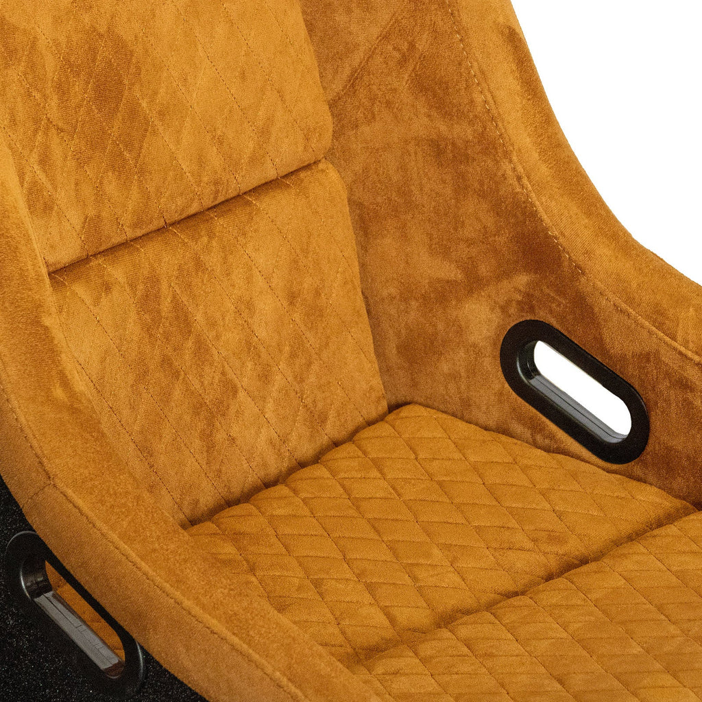 Café Bull Boost Adjustable Racing Lowered Ultra Max Bucket Seat with Slider Rails