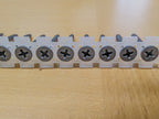 #6 x 1 5/8 Proferred Phillips Bugle Head Collated Fine Thread Drywall Screws Black Phosphate - Carton (10000)