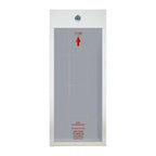 Fire Extinguisher Cabinet 5 lb White Durable Design