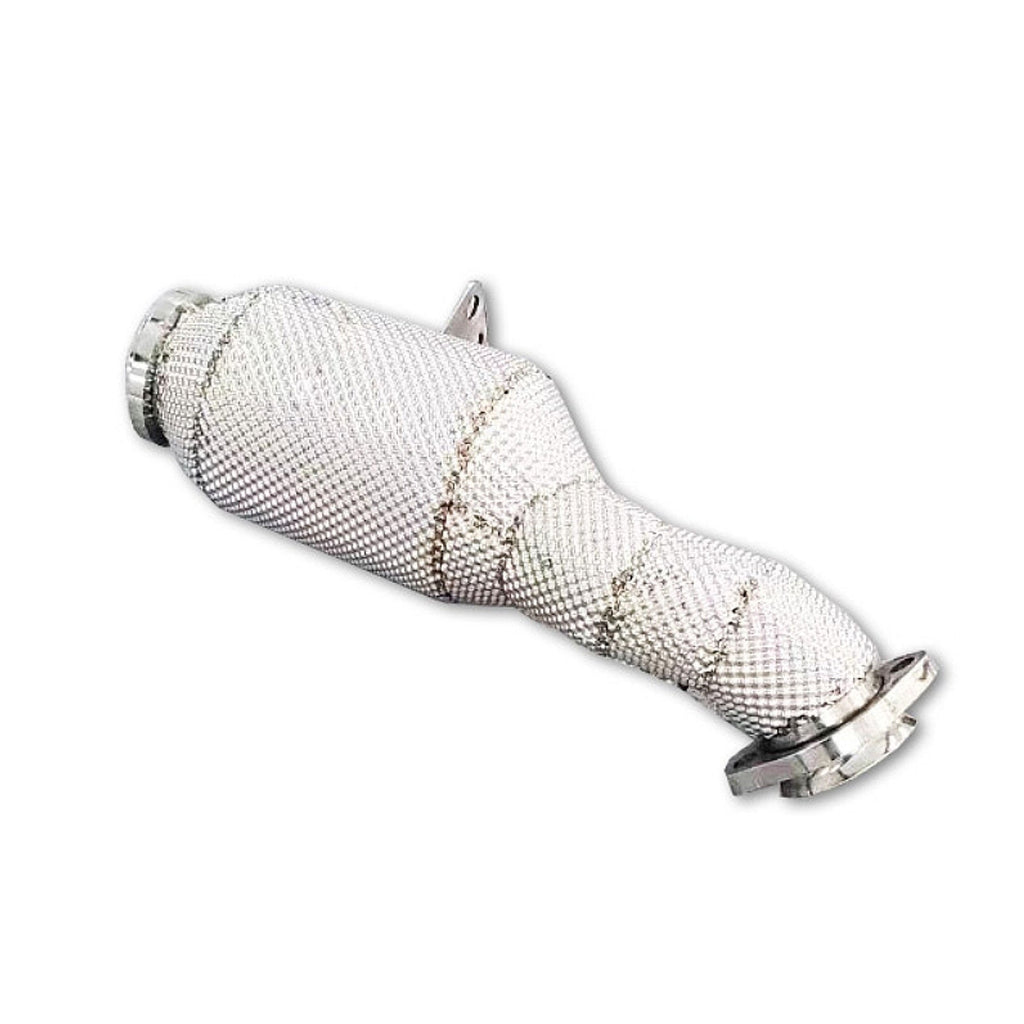 High Flow Catted Downpipe for Mercedes Benz C43 AMG 3.0T