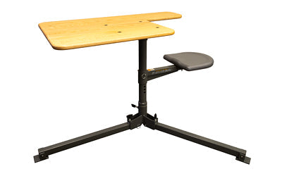 Caldwell Stable Table |  BR Shooting Bench |  Adjustable Shooting Rest |  45"x28" Red Oak Bench Top